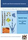 Earth and Environmental Science Transactions of the Royal Society of Edinburgh雜志封面